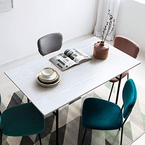 White Wooden Textured Removable Wallpaper Peel & Stick GREEWELT®