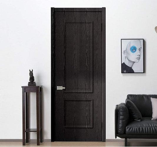 Black Wood Texture Wallpaper – Modern Wall Décor