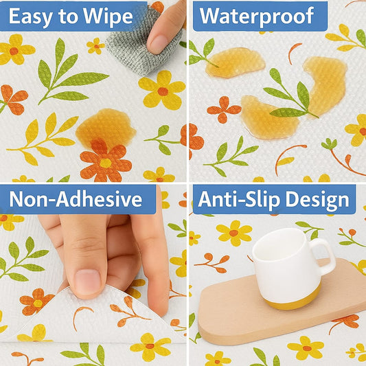 Florat Mat – Waterproof, Anti-Slip, Easy-to-Clean Drawer & Shelf Liner