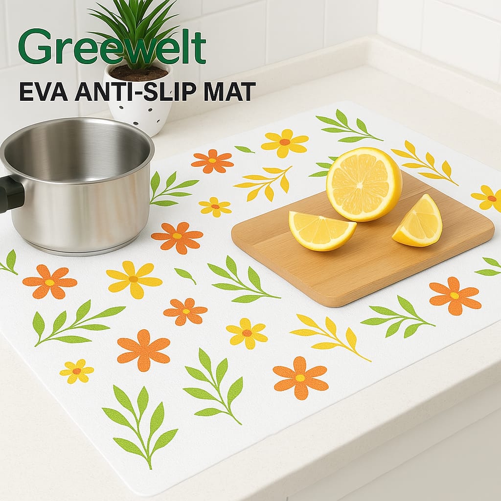 Florat Mat – Waterproof, Anti-Slip, Easy-to-Clean Drawer & Shelf Liner